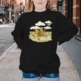 Book Frog Toad Vintage Book Frog Book Frog Reading Book Youth Crewneck Sweatshirt