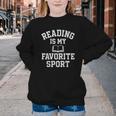 Book Lover Reading For Teachers Students Librarians Youth Crewneck Sweatshirt