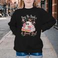 Book Lover Saying Buy Me Books And Call Me A Good Girl Youth Crewneck Sweatshirt