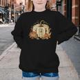 Book Pumpkin Fall Reading Thanksgiving Teacher Librarian Youth Crewneck Sweatshirt