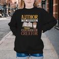 Book Writer Cliffhanger Creator Author Book Writing Novelist Youth Crewneck Sweatshirt Book Writer Cliffhanger Creator Author Book Writing Novelist Youth Crewneck Sweatshirt