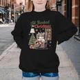 All Booked For Christmas Cute Bookish Cat Lover Youth Crewneck Sweatshirt All Booked For Christmas Cute Bookish Cat Lover Youth Crewneck Sweatshirt