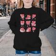 All Booked For Valentine Book Teacher Kids Girls Boys Youth Crewneck Sweatshirt All Booked For Valentine Book Teacher Kids Girls Boys Youth Crewneck Sweatshirt