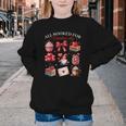 All Booked For Valentine Coquette Bow Girl Women Teacher Youth Crewneck Sweatshirt All Booked For Valentine Coquette Bow Girl Women Teacher Youth Crewneck Sweatshirt