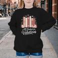 All Booked For Valentines Book Lovers Hearts Youth Crewneck Sweatshirt