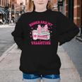 All Booked For Valentines Book Reading Coquette Bow Youth Crewneck Sweatshirt All Booked For Valentines Book Reading Coquette Bow Youth Crewneck Sweatshirt