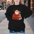 All Booked For Valentine’s Day Reading Teacher Youth Crewneck Sweatshirt