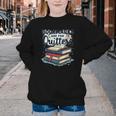 Bookmarks Are For Quitters Reading Quote Book Lover Youth Crewneck Sweatshirt