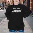 Books Coffee Coloring Youth Crewneck Sweatshirt