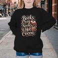 Books Cozy Nooks Hot Cocoa Winter Reading Warmth Comfort Youth Crewneck Sweatshirt