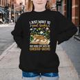 Books And Crested Gecko Owner Crestie Lover Youth Crewneck Sweatshirt