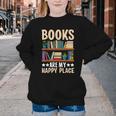 Books Are My Happy Place Youth Crewneck Sweatshirt