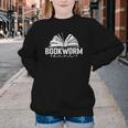 Bookworm Aunt Reading Lover Youth Crewneck Sweatshirt