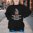 Born To Read Books Forced To Read Emails Book Lover Bookworm Youth Crewneck Sweatshirt Born To Read Books Forced To Read Emails Book Lover Bookworm Youth Crewneck Sweatshirt