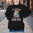 I Buy Her Books Call Her A Good Girl Book Lover Skull Youth Crewneck Sweatshirt I Buy Her Books Call Her A Good Girl Book Lover Skull Youth Crewneck Sweatshirt