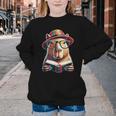 Capybara Bookworm Rodent Reading a Book Youth Crewneck Sweatshirt
