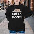Cats And Books Youth Crewneck Sweatshirt Cats And Books Youth Crewneck Sweatshirt