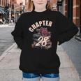 Chapter 28 28th Birthday Women Book Lovers Its My Birthday Youth Crewneck Sweatshirt