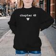 Chapter 48 Book Lovers Readers & Authors 48th Birthday Youth Crewneck Sweatshirt Chapter 48 Book Lovers Readers & Authors 48th Birthday Youth Crewneck Sweatshirt