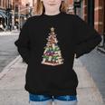 Christmas Tree Of Books For Readers And Librarians Youth Crewneck Sweatshirt Christmas Tree Of Books For Readers And Librarians Youth Crewneck Sweatshirt