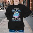 I Closed My Book To Be Here Shirt I Closed My Books Youth Crewneck Sweatshirt