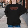 Constant Reader Fan Of Horror Suspense Books Bibliophile Youth Crewneck Sweatshirt