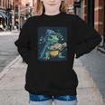 Cool Magical Book With Wizard Turtle For Adults And Kids Youth Crewneck Sweatshirt Cool Magical Book With Wizard Turtle For Adults And Kids Youth Crewneck Sweatshirt