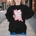 Coquette Reading Book Lover Pink Bow Bookish Mom & Daughter Youth Crewneck Sweatshirt Coquette Reading Book Lover Pink Bow Bookish Mom & Daughter Youth Crewneck Sweatshirt