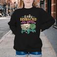 Crochet And Reading Crocheter Bookish Crocheting Book Lover Youth Crewneck Sweatshirt