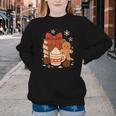 Cute Christmas Books Gingerbread Xmas Book Lover Teacher Youth Crewneck Sweatshirt Cute Christmas Books Gingerbread Xmas Book Lover Teacher Youth Crewneck Sweatshirt