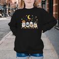Cute Ghost Drinking Coffee Halloween Fall Ghost Book Reading Youth Crewneck Sweatshirt Cute Ghost Drinking Coffee Halloween Fall Ghost Book Reading Youth Crewneck Sweatshirt
