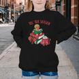 Cute Gingerbread Man Reading Book Nerd Christmas Bookish Youth Crewneck Sweatshirt Cute Gingerbread Man Reading Book Nerd Christmas Bookish Youth Crewneck Sweatshirt