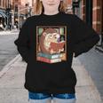 Cute Hedgehog Book Nerd Youth Crewneck Sweatshirt