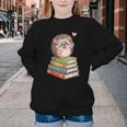 Cute Hedgehog Reading Books Animal Lover Reader Bookworm Youth Crewneck Sweatshirt Cute Hedgehog Reading Books Animal Lover Reader Bookworm Youth Crewneck Sweatshirt
