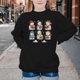 Cute Snowman Reading Books Christmas Winter Book Lover Youth Crewneck Sweatshirt Cute Snowman Reading Books Christmas Winter Book Lover Youth Crewneck Sweatshirt
