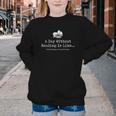 A Day Without Reading Is Like Reading Book Lovers Youth Crewneck Sweatshirt