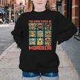 DCC Many Faces Of Mordecai Grid Gamer Series Book Youth Crewneck Sweatshirt DCC Many Faces Of Mordecai Grid Gamer Series Book Youth Crewneck Sweatshirt