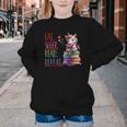 Eat Sleep Read Repeat Unicorn Read Book Reading Lovers Kids Youth Crewneck Sweatshirt