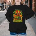Educated Women Girls Reading Book Black History Month Youth Crewneck Sweatshirt