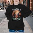Education Is Freedom African Teacher Books Lovers Youth Crewneck Sweatshirt