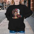 Education Is Freedom History Month Teacher Books Afro Youth Crewneck Sweatshirt