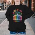 Equality Love Peace Compassion Books Protest Women Girls Kid Youth Crewneck Sweatshirt Equality Love Peace Compassion Books Protest Women Girls Kid Youth Crewneck Sweatshirt
