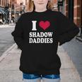 Fantasy Romantasy Book Lover I Love Heart Shadow Daddies Youth Crewneck Sweatshirt Fantasy Romantasy Book Lover I Love Heart Shadow Daddies Youth Crewneck Sweatshirt