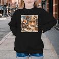 Fox Reads By Fireplace In Cabin Rustic Book Cozy Cup Tea Youth Crewneck Sweatshirt Fox Reads By Fireplace In Cabin Rustic Book Cozy Cup Tea Youth Crewneck Sweatshirt
