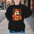 Ghost Reading Book Lovers Autumn Fall Halloween Youth Crewneck Sweatshirt Ghost Reading Book Lovers Autumn Fall Halloween Youth Crewneck Sweatshirt