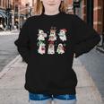 Ghost Santa Elf Squad Read Books Bookish Librarian Christmas Youth Crewneck Sweatshirt Ghost Santa Elf Squad Read Books Bookish Librarian Christmas Youth Crewneck Sweatshirt