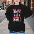 This Girl Loves Books And Gnomes Gardener Dwarf Garden Gnome Youth Crewneck Sweatshirt This Girl Loves Books And Gnomes Gardener Dwarf Garden Gnome Youth Crewneck Sweatshirt