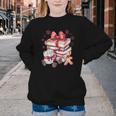 Girly Coquette Gingerbread Books And Hot Cocoa Cozy Season Youth Crewneck Sweatshirt Girly Coquette Gingerbread Books And Hot Cocoa Cozy Season Youth Crewneck Sweatshirt