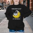 Good Book Is Out Of This World Astronaut Read Book Bookworm Youth Crewneck Sweatshirt Good Book Is Out Of This World Astronaut Read Book Bookworm Youth Crewneck Sweatshirt