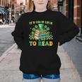 Goods Luck Read Librarian Book Patrick Days Shamrock Clover Youth Crewneck Sweatshirt Goods Luck Read Librarian Book Patrick Days Shamrock Clover Youth Crewneck Sweatshirt
